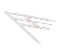1 pz righello sopracciglio trucco permanente righello sopracciglio dividere pinza microblading stencil modellante strumento tatuaggio accessori forniture