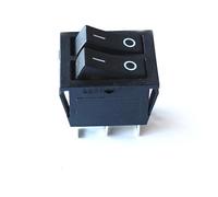 1 PZ riscaldatore elettrico olio interruttore a bilanciere bipolare a 6 pin KCD6 piccolo interruttore