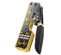 1 pz RJ45 Crimpatrice Passante Cutter for Connettore Modulare Cat6 Cat5 Cat5e 8P8C Ethernet Strumento for Cavi Tutto in Uno