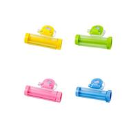 1 PZ Roll Dentifricio Estrusore Spremiagrumi Ventosa Gancio Dispenser Dentifricio per Bagno Colore Casuale Professional