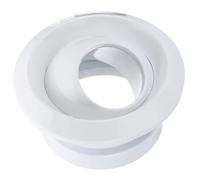 1 pz Rotondo Air Vent Diffusore Girevole Regolabile Sfera Jet Diffusore D'aria Intradosso Vent 6 "Bianco In Plastica ABS Parti di Utensili for la casa per uscita d'aria