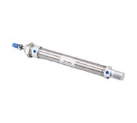 1 PZ rotondo mini cilindro pneumatico in acciaio inossidabile aria 12 16 20 25 32 Foro 10-200mm DSNU-25-20-PPV-A(-90-PPV-A,DSNU25)