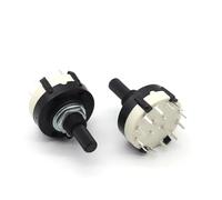 1 pz RS26 Interruttore a banda rotante in plastica a 4 poli e 3 posizioni, 2 poli e 6 posizioni, 1 polo e 12 posizioni, lunghezza della maniglia, interruttore a banda 'asse 21 mm(RS26 3P 4T)