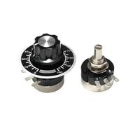 1 pz RV24YN20S potenziometro a pellicola di carbonio a giro singolo B102/B202/B502/B103/B203/B104 con manopola di scala(With knob,200R)