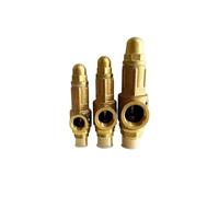 1 pz S10 Valvola in ottone for vapore con pressione regolabile for serbatoi a pressione, tipo a molla, valvole di sicurezza for temperatura e pressione(Dn32,7-10kgs)