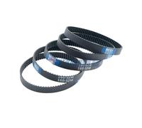 1 pz S2M Lunghezza Della Cinghia In Gomma S2M-128 130 132 134 136 138 140 142mm Larghezza 6/10mm Passo della cinghia 2mm for 2M Puleggia(S2M-136(mm),1PC_BELT WIDTH 6MM)