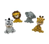 1 PZ Salvadanaio Animali della Savana in resina 9x13 cm BOMBONIERA 1DMY