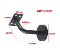1 Pz Scala Corrimano Ringhiera Muro Supporto Corrimano Balaustra Forte