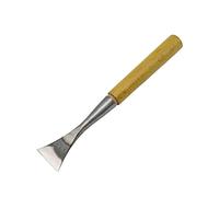 1 PZ Scalpello Per Intaglio Del Legno Lama Piatta Manico In Legno Duro Forgiato A Mano Coltello Per Incisione Lavorazione Del Legno Hobby Arte Artigianato Strumenti di Creazione (40MMX240MM)