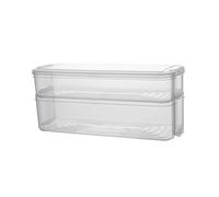 1 pz scatola for la conservazione della freschezza refrigerata a tre strati organizzatore for alimenti for uova di grande capacità accessori for la cucina(B)