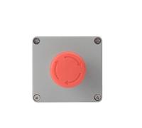 1 pz scatola pulsante impermeabile in alluminio pressofuso con apertura 22 interruttore terminale di giunzione esterna XB2 in lega(1-03)