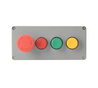 1 pz scatola pulsante impermeabile in alluminio pressofuso con apertura 22 scatola interruttore terminale scatola di giunzione esterna interruttore XB2 in lega di alluminio(4-02)