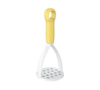 1 pz. Schiacciapatate manuale, schiacciapatate, strumento for l'alimentazione dei bambini, frullatore, utensili for macinare gli alimenti, gadget da cucina(Yellow)