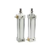 1 pz SCLF/SCLB Asta di Bloccaggio Anteriore E Posteriore Cilindro Pneumatico Pistone 63mm Foro,Alta efficienza(SCLF SCLB63X700)