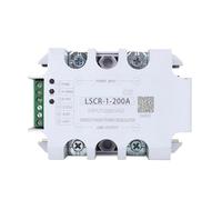 1 pz SCR monofase trifase AC regolatore di tensione a stato solido 10A-200A termostato di regolazione della potenza 4-20MA controllo del potenziometro(LSCR-1 200A 220V)