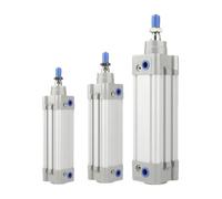 1 pz SE32/40/50/63 Cilindro pneumatico ad aria compressa a doppio effetto Corsa 50/75/100/125/150/200 mm(Stroke 75mm,SE32 (BORE 32mm))