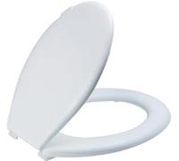 1 PZ SEDILE WC EVEREST SANIPLAST TERMOPLASTICA BIANCO CM 37,3X46,7