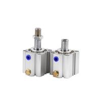 1 pz. Serie STA Cilindro compatto a semplice effetto con estensione della molla, alesaggio 25, corsa 5~20-50 mm STA25X10 STA25X15-SB(STA25X5,Nill)