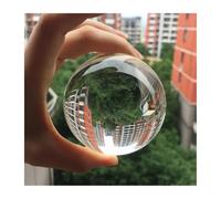 1 pz sfera di cristallo K9 da 40 mm, sfera colorata, decorazione, ornamenti, palline(Clear)