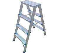 1 PZ SGABELLO RAJA DOMUS ALLUMINIO GRADINI 4 H.MM 876