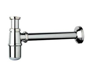 1 PZ SIFONE CR A BOTTIGLIA TEA OTTONE CROMATO 1" CANNA CM 25