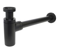 1 PZ SIFONE DARREDO TONDO NERO D 11/4 NextradeItalia Mod.FERX.AEEIDL