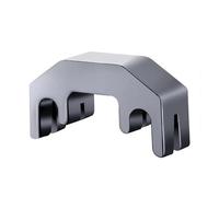 1 pz silenziatore protettivo in metallo muto for violino for la pratica quotidiana a casa accessori for strumenti musicali argento/oro/nero(Color:Black)