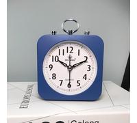 1 Pz Silenzioso Sveglia Moderno Quadrato Quarzo Movimento for Persone Who Snooze