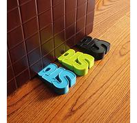 1 pz Silicone Fermaporta Sicurezza Bambino "STOP" Lettere Modellazione Bambini Uscita Porta Vento Porta Inferiore Resistenza-Cina,verde