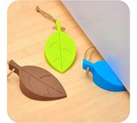 1 PZ Simpatico Cartone Animato Foglia Cartone Animato Stile Fermaporta Tappo Fermaporta In Silicone Sicurezza Fermaporta per Baby Decorazione Domestica Colori Casuali, foglia
