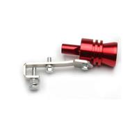 1 Pz Simulatore Di Suono Universale Per Auto Turbo Fischio Tubo Di Scarico Turbo Fischio Terminale Di Coda(Red-M)
