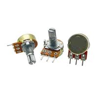 1 pz Single Link 16 Potenziometro di regolazione del volume del suono della chitarra C10K Lunghezza asse 15mm