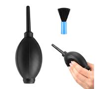 1 pz Soffiatore d'aria con spazzola morbida Silicone Super Blaster Pompa Polvere Camera Lens Cleaner Manuale Gomma Lampadina Pompa di Aria Soffiatore di Polvere Pulitore per Schermi Sensore Digitale