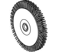 1 PZ SPAZZOLA ACCIAIO SBAVARE DUPLICATRICE SILCA MM 55X10X13