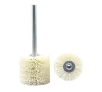 1 pz spazzole metalliche rotanti rotonde for lucidatura di ruote metalliche circolari for ruggine, vernice Romoval, trapano elettrico, spazzola for la pulizia, utensili manuali(Grit240 Dia40mm)