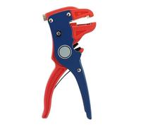 1 pz Spellafili e taglierina automatici, 2 in 1 strumento spelafili regolabile for cavi elettrici, pinze a becco d'aquila(Red)