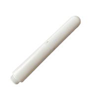 1 pz. Spruzzatore for bidet portatile for WC in ottone bianco/nero/argento/grigio canna di fucile, rubinetto for bidet da bagno, doppio uso, rondella spray(White)