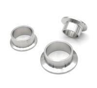 1 pz SS304 tipo ispessito SS304 Raccordi for tubi in acciaio inossidabile Ghiera di saldatura Tri Clamp Giunto flangiato Homebrew 19/25/38/51/63/76/102 mm(Thickness 2mm,108mm Ferrule 119)