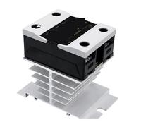 1 pz SSR 0-10 V 4-20 mA 0-5 V Relè regolatore di potenza 10 A 25 A 40 A DA AA DD VA Relè solido di fase con calore(40A,VA Manual Type)