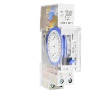 1 pz SUL-180 Interruttore timer meccanico Interruttore timer digitale programmabile Interruttore di controllo temporizzazione 220 V Controllo temporizzazione materiale plastico(SUL180A With Battery)