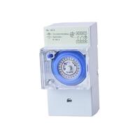 1 pz SUL181H Timer meccanico 24 ore Relè interruttore orario Timer programmabile elettrico 24 ore Interruttore timer guida DIN