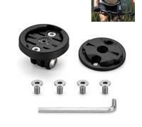 1 pz Supporto per computer da bicicletta Gopro per Garmin, Adattatore combinato di interfaccia universale, per supporto anteriore a filo, per telecamera d'azione, illuminazione e accessori per