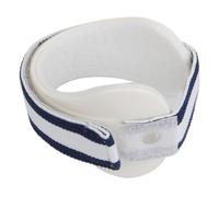 1 pz Supporto regolabile per gomito del tennista, gancio per epicondilite, sollievo dal dolore, bianco (M)