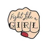 1 Pz Sveglio dello Smalto Spilla del Fumetto Dialogo Femminista Design Distintivo Spilla per Abbigliamento Borse Zaini Giubbotti Cappello Accessori