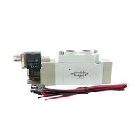 1 PZ SY 5000 mini elettrovalvola G 1/8 DC24V AC220V NC a due posizioni a cinque vie a tre posizioni a cinque vie tipo automazione(SY5120 G1-8 2-5 Way,DC24V)