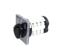 1 pz SZL9-50/4 50A 1-0-2 Tre Posizioni 4 Poli 16 Viti Terminali Pannello Nero Selettore Universale Commutatore Cam Interruttore Principale