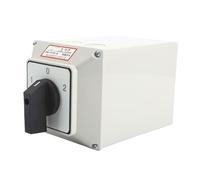 1 pz SZW26/LW26-125 125A 2 Poli 8 Vite 3 Posizione Cam Generatore Commutatore Rotativo Con Scatola di Tenuta Impermeabile E Antipolvere