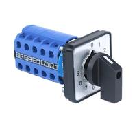 1 pz SZW26/LW26-20 20A 660 V 10 Posizione 5 Fase 20 Viti Controllo Rotary Universale Commutatore Cam Switch 64X64/48X48 mm(0-9.5 48X48mm)