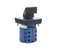 1 pz SZW26/LW26-20 20A 660V montaggio 3 poli 12 viti manopola di selezione potenza camma commutatore rotativo(D303.3 ON OFF ON 64)