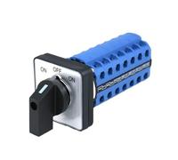 1 pz SZW26/LW26-20 3 Posizione 7 Fase 28 Terminali ON OFF ON 20A Universale Commutazione Rotary Cam Switch 64X64 48X48mm Pannello(D707.7 ON OFF ON 48)